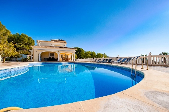 Villa in Moraira zu verkaufen, Zona de estar 466 m², Baujahr 2005, Klimaanlage, Terreno 2040 m², 5 Schlafzimmer, 5 Badezimmer, Pool, ref.: AM-12515DR-13