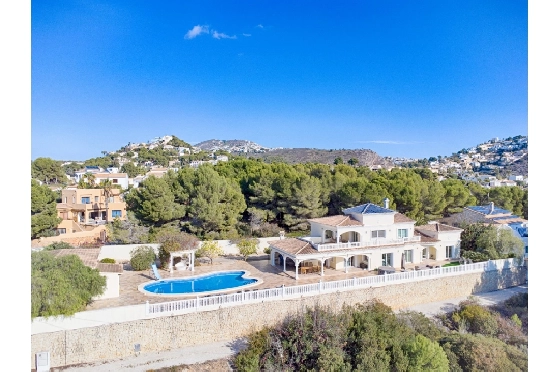 Villa in Moraira zu verkaufen, Zona de estar 466 m², Baujahr 2005, Klimaanlage, Terreno 2040 m², 5 Schlafzimmer, 5 Badezimmer, Pool, ref.: AM-12515DR-16