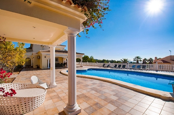 Villa in Moraira zu verkaufen, Zona de estar 466 m², Baujahr 2005, Klimaanlage, Terreno 2040 m², 5 Schlafzimmer, 5 Badezimmer, Pool, ref.: AM-12515DR-17