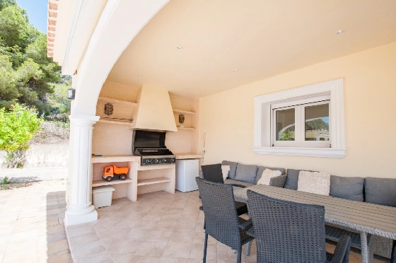 Villa in Moraira zu verkaufen, Zona de estar 466 m², Baujahr 2005, Klimaanlage, Terreno 2040 m², 5 Schlafzimmer, 5 Badezimmer, Pool, ref.: AM-12515DR-22