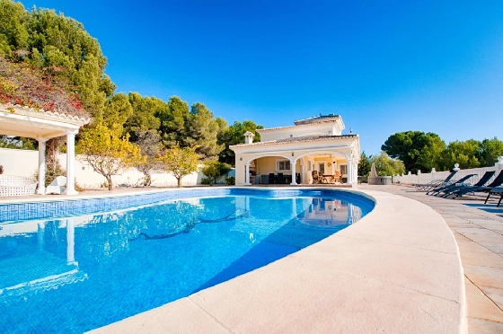 Villa in Moraira zu verkaufen, Zona de estar 466 m², Baujahr 2005, Klimaanlage, Terreno 2040 m², 5 Schlafzimmer, 5 Badezimmer, Pool, ref.: AM-12515DR-4