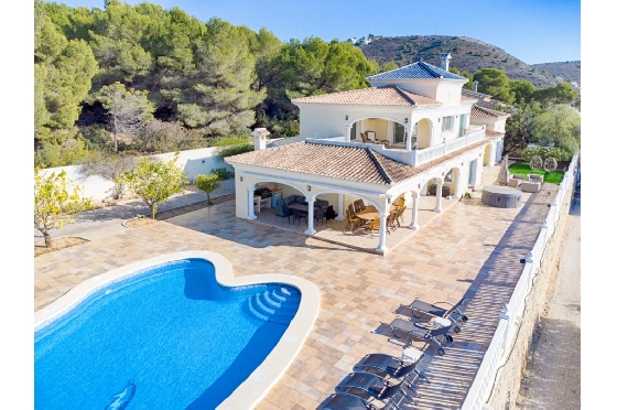 Villa in Moraira zu verkaufen, Zona de estar 466 m², Baujahr 2005, Klimaanlage, Terreno 2040 m², 5 Schlafzimmer, 5 Badezimmer, Pool, ref.: AM-12515DR-5