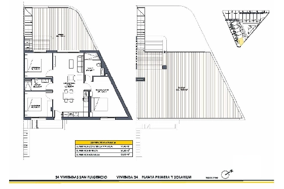 Penthouse Apartment in San Fulgencio zu verkaufen, Wohnfläche 206 m², Zustand Erstbezug, 3 Schlafzimmer, 2 Badezimmer, Pool, ref.: HA-SFN-131-A04-13