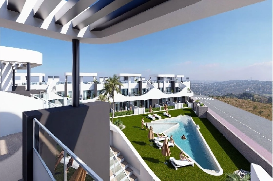Penthouse Apartment in San Fulgencio zu verkaufen, Wohnfläche 206 m², Zustand Erstbezug, 3 Schlafzimmer, 2 Badezimmer, Pool, ref.: HA-SFN-131-A04-3