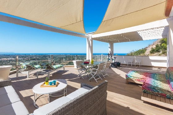 Villa in Denia zu verkaufen, Zona de estar 170 m², Baujahr 2019, + Fussbodenheizung, Klimaanlage, Terreno 829 m², 3 Schlafzimmer, 4 Badezimmer, ref.: HG-3804-1