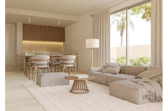 Reihenhaus in Denia zu verkaufen, Zona de estar 102 m², Baujahr 2026, Klimaanlage, Terreno 65 m², 3 Schlafzimmer, 3 Badezimmer, Pool, ref.: LS-BV9-5