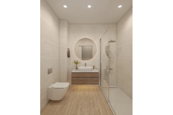 Villa in Polop zu verkaufen, Wohnfläche 106 m², Baujahr 2025, Grundstück 432 m², 3 Schlafzimmer, 2 Badezimmer, Pool, ref.: PLB-E2-5