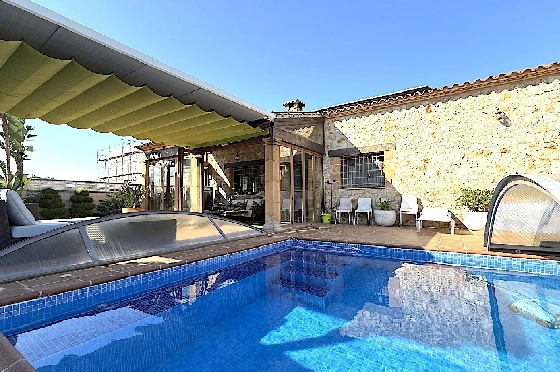 Finca in Els Poblets(Xironets) zu verkaufen, Zona de estar 220 m², Baujahr 2008, + Zentralheizung, Klimaanlage, Terreno 540 m², 3 Schlafzimmer, 2 Badezimmer, Pool, ref.: GC-0125-1