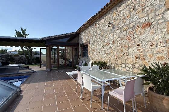 Finca in Els Poblets(Xironets) zu verkaufen, Zona de estar 220 m², Baujahr 2008, + Zentralheizung, Klimaanlage, Terreno 540 m², 3 Schlafzimmer, 2 Badezimmer, Pool, ref.: GC-0125-3