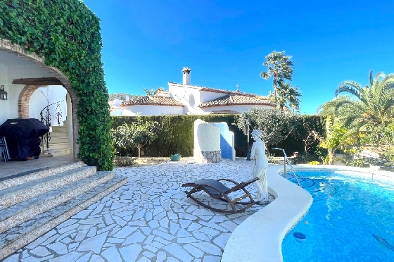 Villa in Pedreguer(Monte Solana) zu verkaufen, Zona de estar 87 m², Baujahr 1999, Zustand gepflegt, + Ofen, Klimaanlage, Terreno 426 m², 3 Schlafzimmer, 3 Badezimmer, Pool, ref.: AS-2425-5