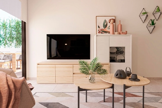 Erdgeschoss Apartment in San Juan de los Terreros zu verkaufen, Wohnfläche 136 m², Zustand Erstbezug, Klimaanlage, 3 Schlafzimmer, 2 Badezimmer, Pool, ref.: HA-STN-145-A03-8