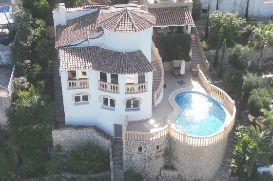 Villa in Pedreguer zu verkaufen, Zona de estar 130 m², Baujahr 2002, Zustand gepflegt, + KLIMA, Klimaanlage, Terreno 876 m², 3 Schlafzimmer, 2 Badezimmer, Pool, ref.: RG-1325-1