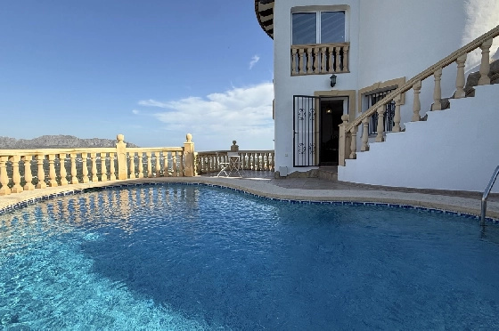 Villa in Pedreguer zu verkaufen, Zona de estar 130 m², Baujahr 2002, Zustand gepflegt, + KLIMA, Klimaanlage, Terreno 876 m², 3 Schlafzimmer, 2 Badezimmer, Pool, ref.: RG-1325-3