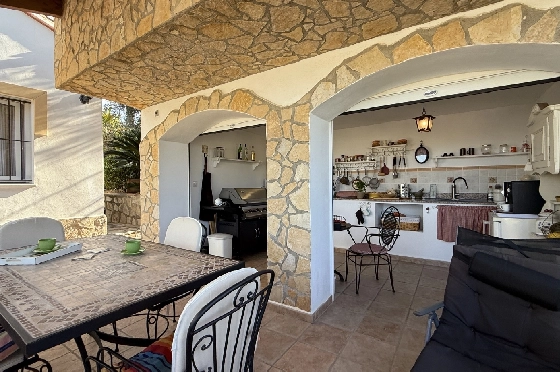 Villa in Pedreguer zu verkaufen, Zona de estar 130 m², Baujahr 2002, Zustand gepflegt, + KLIMA, Klimaanlage, Terreno 876 m², 3 Schlafzimmer, 2 Badezimmer, Pool, ref.: RG-1325-7