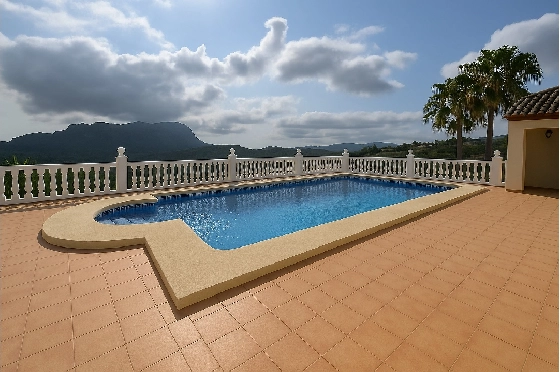 Villa in La Sella(La Sella) zu verkaufen, Zona de estar 379 m², Zustand gepflegt, + KLIMA, Klimaanlage, Terreno 1699 m², 4 Schlafzimmer, 4 Badezimmer, Pool, ref.: MG-0925-5