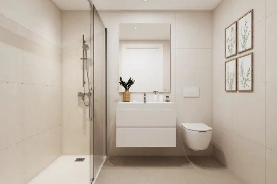 Apartment in El Vergel zu verkaufen, Zona de estar 98 m², Baujahr 2027, + KLIMA, Klimaanlage, Terreno 33 m², 3 Schlafzimmer, 2 Badezimmer, Pool, ref.: AH-EV-VI-1-01-01-E-7