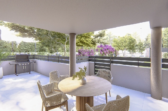 Apartment in Javea zu verkaufen, Zona de estar 105 m², + KLIMA, Klimaanlage, Terreno 15 m², 3 Schlafzimmer, 2 Badezimmer, Pool, ref.: IV-P1-5-5