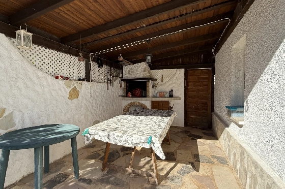 Villa in Els Poblets zur Ferienvermietung, Zona de estar 100 m², Baujahr 1983, Zustand gepflegt, + KLIMA, Klimaanlage, Terreno 353 m², 3 Schlafzimmer, 1 Badezimmer, Pool, ref.: T-0325-18