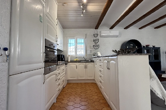 Villa in Els Poblets zur Ferienvermietung, Zona de estar 100 m², Baujahr 1983, Zustand gepflegt, + KLIMA, Klimaanlage, Terreno 353 m², 3 Schlafzimmer, 1 Badezimmer, Pool, ref.: T-0325-8