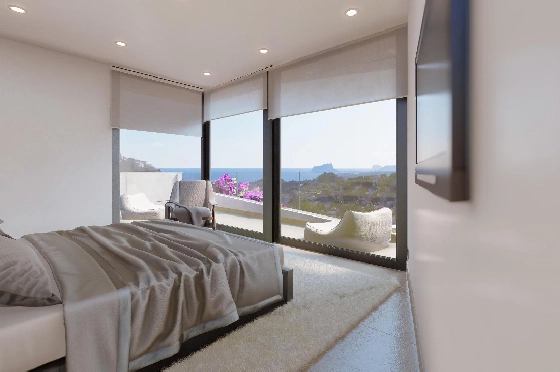 Villa in Benitachell zu verkaufen, Zona de estar 226 m², Baujahr 2024, Klimaanlage, Terreno 270 m², 3 Schlafzimmer, 3 Badezimmer, Pool, ref.: AM-12202NS-18