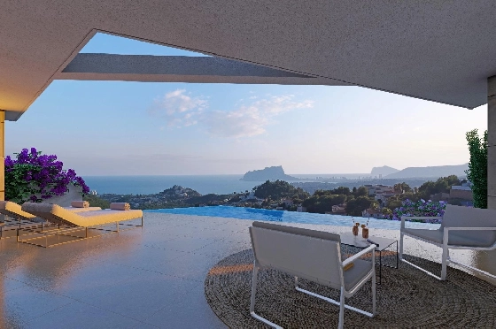 Villa in Benitachell zu verkaufen, Zona de estar 226 m², Baujahr 2024, Klimaanlage, Terreno 270 m², 3 Schlafzimmer, 3 Badezimmer, Pool, ref.: AM-12202NS-5