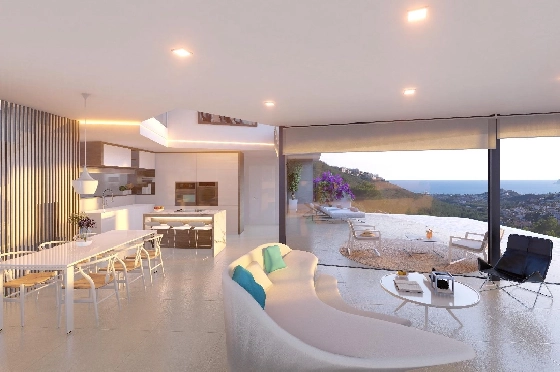 Villa in Benitachell zu verkaufen, Zona de estar 226 m², Baujahr 2024, Klimaanlage, Terreno 270 m², 3 Schlafzimmer, 3 Badezimmer, Pool, ref.: AM-12202NS-7