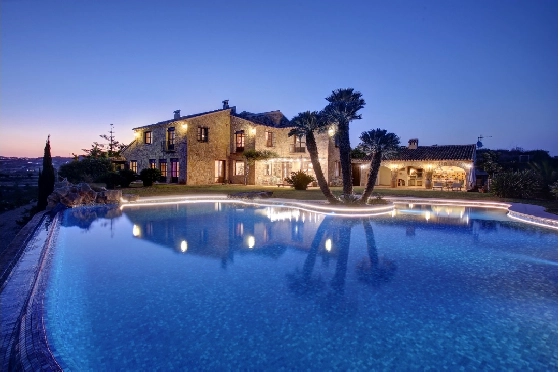 Finca in Moraira zu verkaufen, Zona de estar 625 m², Baujahr 1998, Klimaanlage, Terreno 10229 m², 4 Schlafzimmer, 3 Badezimmer, Pool, ref.: AM-12269DR-43
