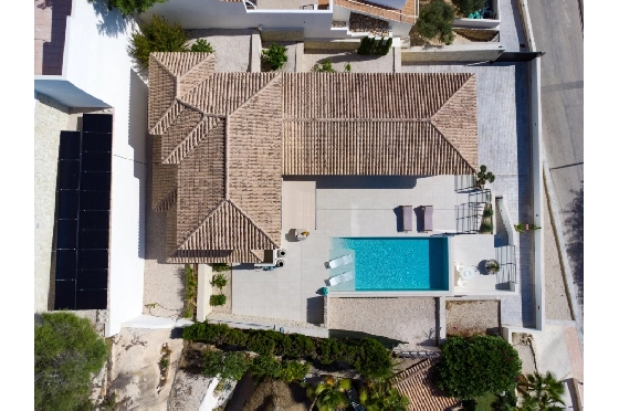 Villa in Benissa zu verkaufen, Zona de estar 290 m², Baujahr 2024, Klimaanlage, Terreno 860 m², 3 Schlafzimmer, 2 Badezimmer, Pool, ref.: AM-12518DA-2