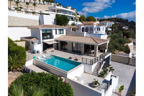 Villa in Benissa zu verkaufen, Zona de estar 290 m², Baujahr 2024, Klimaanlage, Terreno 860 m², 3 Schlafzimmer, 2 Badezimmer, Pool, ref.: AM-12518DA-24
