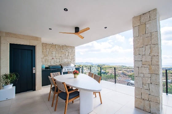 Villa in Benissa zu verkaufen, Zona de estar 290 m², Baujahr 2024, Klimaanlage, Terreno 860 m², 3 Schlafzimmer, 2 Badezimmer, Pool, ref.: AM-12518DA-3