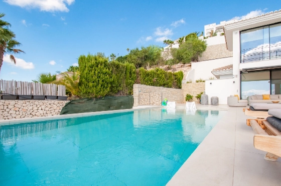 Villa in Benissa zu verkaufen, Zona de estar 290 m², Baujahr 2024, Klimaanlage, Terreno 860 m², 3 Schlafzimmer, 2 Badezimmer, Pool, ref.: AM-12518DA-33