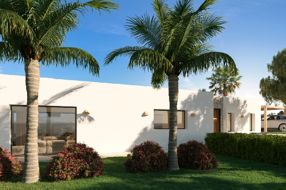 Villa in Javea zu verkaufen, Zona de estar 200 m², Baujahr 2024, Klimaanlage, Terreno 977 m², 3 Schlafzimmer, 3 Badezimmer, Pool, ref.: AM-12539DR-3