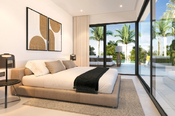 Villa in Javea zu verkaufen, Zona de estar 200 m², Baujahr 2024, Klimaanlage, Terreno 977 m², 3 Schlafzimmer, 3 Badezimmer, Pool, ref.: AM-12539DR-8