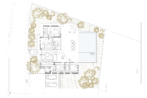 Villa in Javea zu verkaufen, Zona de estar 150 m², Baujahr 2025, Klimaanlage, Terreno 978 m², 3 Schlafzimmer, 2 Badezimmer, Pool, ref.: AM-12538DR-9