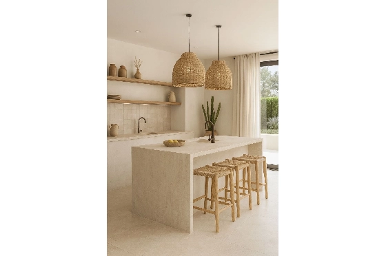 Villa in Pedreguer zu verkaufen, Zona de estar 200 m², Baujahr 2026, Klimaanlage, Terreno 1000 m², 3 Schlafzimmer, 2 Badezimmer, Pool, ref.: AM-12596DA-4