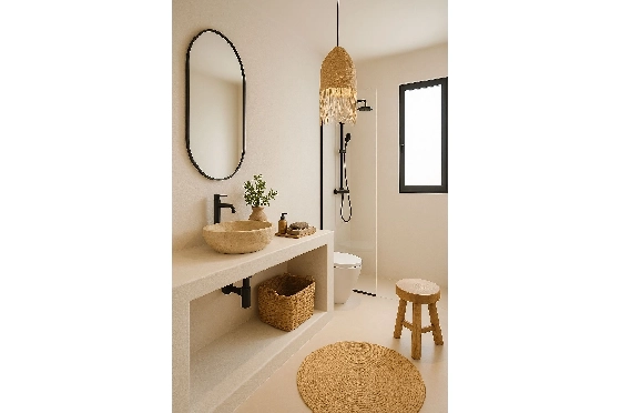Villa in Pedreguer zu verkaufen, Zona de estar 200 m², Baujahr 2026, Klimaanlage, Terreno 800 m², 3 Schlafzimmer, 2 Badezimmer, Pool, ref.: AM-12602DA-4