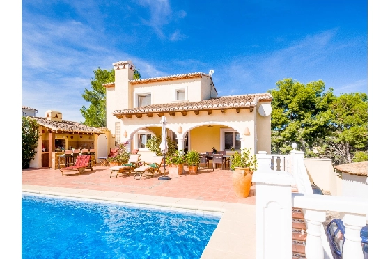 Villa in Benissa zu verkaufen, Zona de estar 216 m², Baujahr 2004, Klimaanlage, Terreno 935 m², 4 Schlafzimmer, 4 Badezimmer, Pool, ref.: AM-12600DR-4
