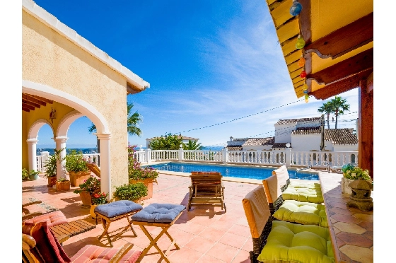 Villa in Benissa zu verkaufen, Zona de estar 216 m², Baujahr 2004, Klimaanlage, Terreno 935 m², 4 Schlafzimmer, 4 Badezimmer, Pool, ref.: AM-12600DR-6