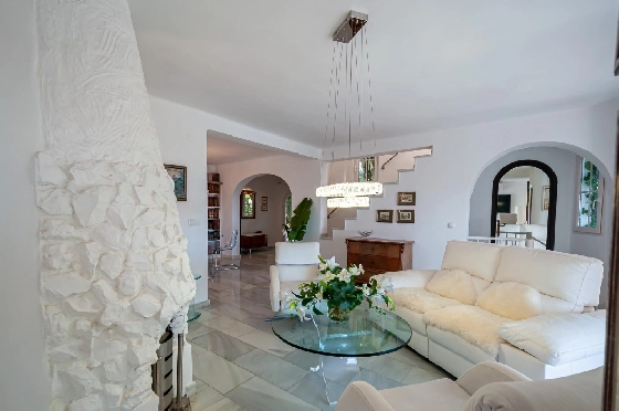 Villa in Calpe(Canuta) zu verkaufen, Zona de estar 187 m², Klimaanlage, 4 Schlafzimmer, 3 Badezimmer, Pool, ref.: COB-3547-10535-12