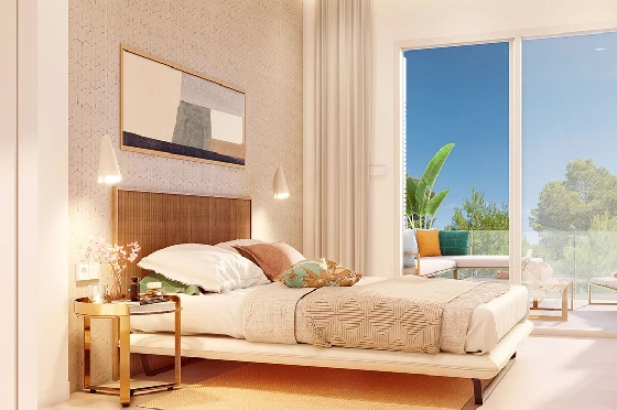 Etagen Apartment in Pilar de la Horadada zu verkaufen, Zona de estar 111 m², Zustand Erstbezug, 3 Schlafzimmer, 2 Badezimmer, Pool, ref.: HA-PIN-132-A03-6