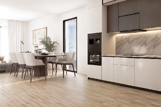 Penthouse Apartment in Finestrat zu verkaufen, Zona de estar 154 m², Zustand Erstbezug, 2 Schlafzimmer, 2 Badezimmer, Pool, ref.: HA-FIN-318-A02-8