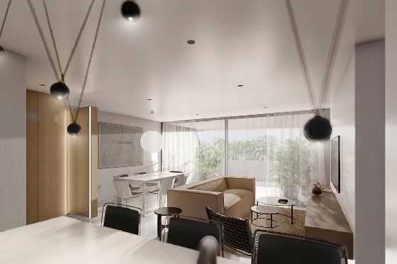 Penthouse Apartment in Guardamar del Segura zu verkaufen, Zona de estar 97 m², Zustand Erstbezug, Klimaanlage, 2 Schlafzimmer, 2 Badezimmer, Pool, ref.: HA-GUN-431-A02-13