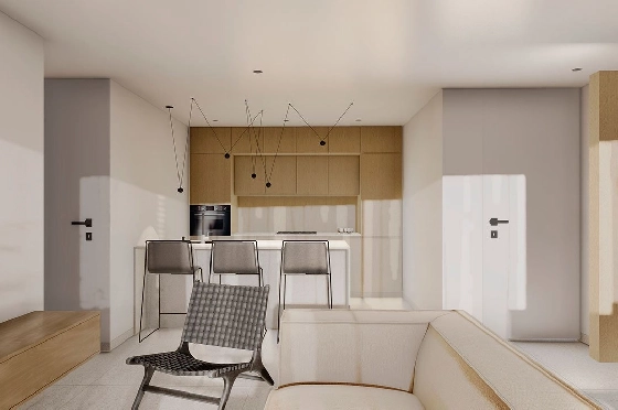 Penthouse Apartment in Guardamar del Segura zu verkaufen, Zona de estar 97 m², Zustand Erstbezug, Klimaanlage, 2 Schlafzimmer, 2 Badezimmer, Pool, ref.: HA-GUN-431-A02-15