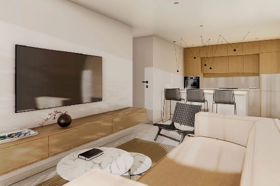 Penthouse Apartment in Guardamar del Segura zu verkaufen, Zona de estar 97 m², Zustand Erstbezug, Klimaanlage, 2 Schlafzimmer, 2 Badezimmer, Pool, ref.: HA-GUN-431-A02-16