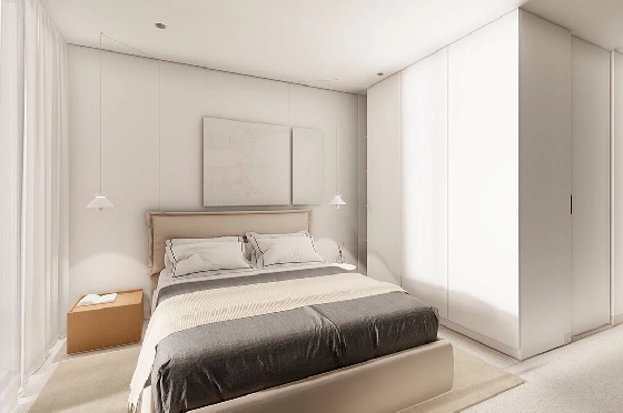 Penthouse Apartment in Guardamar del Segura zu verkaufen, Zona de estar 97 m², Zustand Erstbezug, Klimaanlage, 2 Schlafzimmer, 2 Badezimmer, Pool, ref.: HA-GUN-431-A02-20