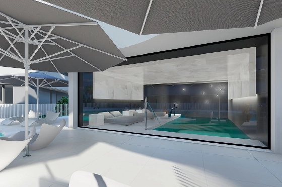 Penthouse Apartment in Guardamar del Segura zu verkaufen, Zona de estar 97 m², Zustand Erstbezug, Klimaanlage, 2 Schlafzimmer, 2 Badezimmer, Pool, ref.: HA-GUN-431-A02-23