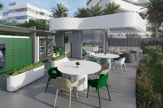 Penthouse Apartment in Guardamar del Segura zu verkaufen, Zona de estar 97 m², Zustand Erstbezug, Klimaanlage, 2 Schlafzimmer, 2 Badezimmer, Pool, ref.: HA-GUN-431-A02-27
