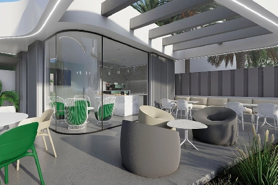 Penthouse Apartment in Guardamar del Segura zu verkaufen, Zona de estar 97 m², Zustand Erstbezug, Klimaanlage, 2 Schlafzimmer, 2 Badezimmer, Pool, ref.: HA-GUN-431-A02-28
