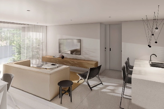 Penthouse Apartment in Guardamar del Segura zu verkaufen, Zona de estar 97 m², Zustand Erstbezug, Klimaanlage, 2 Schlafzimmer, 2 Badezimmer, Pool, ref.: HA-GUN-431-A02-8