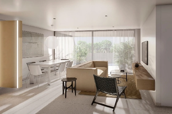 Penthouse Apartment in Guardamar del Segura zu verkaufen, Zona de estar 97 m², Zustand Erstbezug, Klimaanlage, 2 Schlafzimmer, 2 Badezimmer, Pool, ref.: HA-GUN-431-A02-9